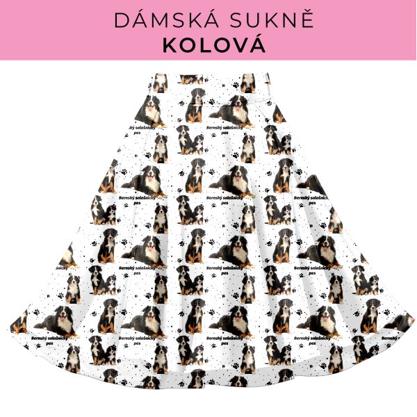 DÁMSKÝ střih - Kolová sukně