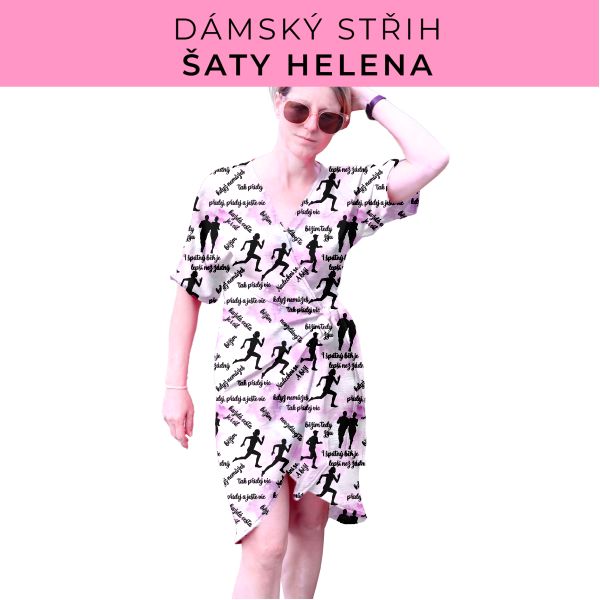 Dámský střih na šaty  Helena