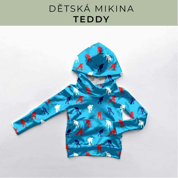 DĚTSKÝ střih - Mikina Teddy