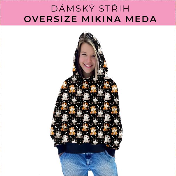Dámský střih - mikina Meda