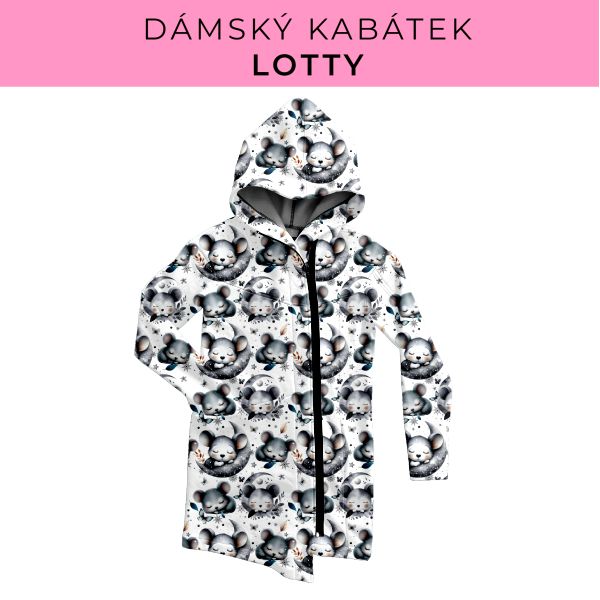 DÁMSKÝ střih - Kabátek Lotty