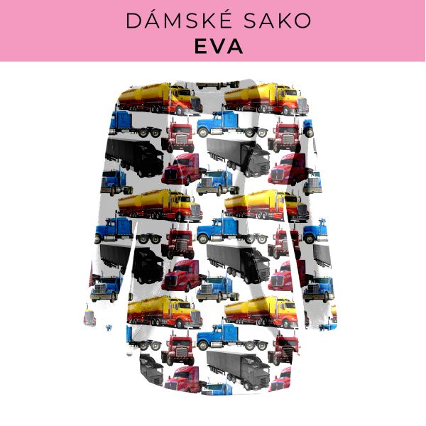 DÁMSKÝ střih - sako Eva