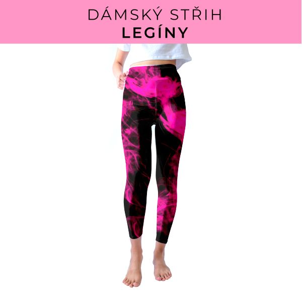 DÁMSKÝ střih - legíny SPORT - SLIM FIT