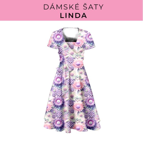 DÁMSKÝ střih - šaty Linda