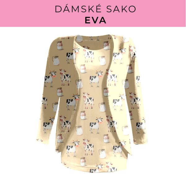 DÁMSKÝ střih - sako Eva