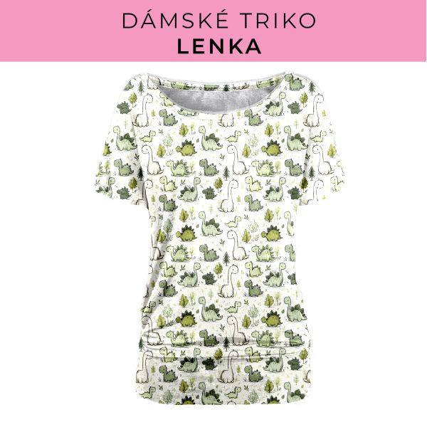 DÁMSKÝ střih - Triko Lenka