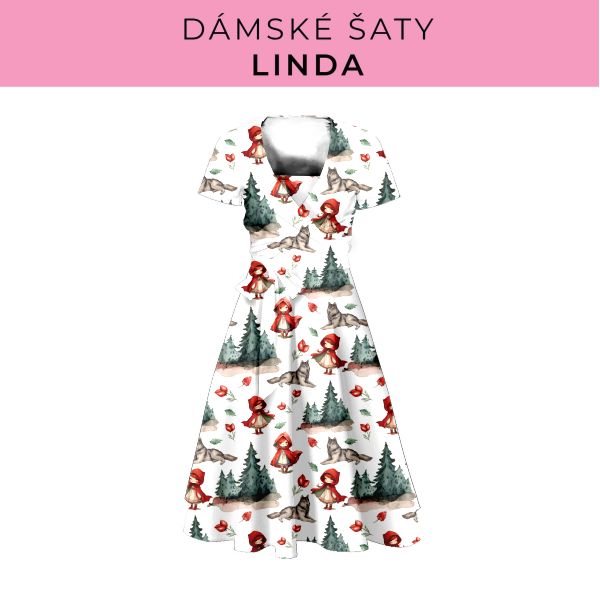 DÁMSKÝ střih - šaty Linda