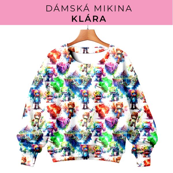 DÁMSKÝ střih - mikina Klára