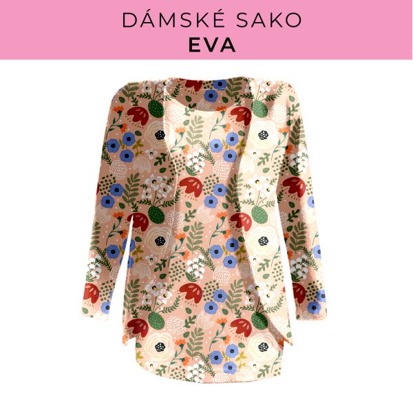 DÁMSKÝ střih - sako Eva