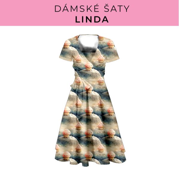 DÁMSKÝ střih - šaty Linda