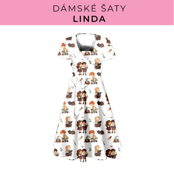 DÁMSKÝ střih - šaty Linda