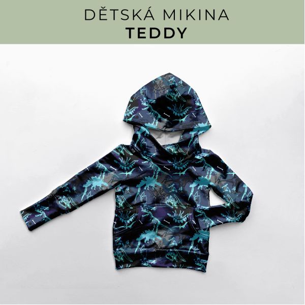DĚTSKÝ střih - Mikina Teddy