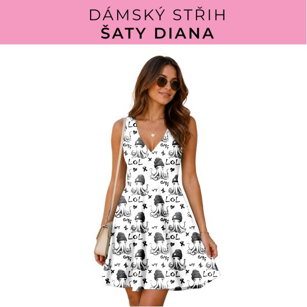 Dámský střih - šaty Diana
