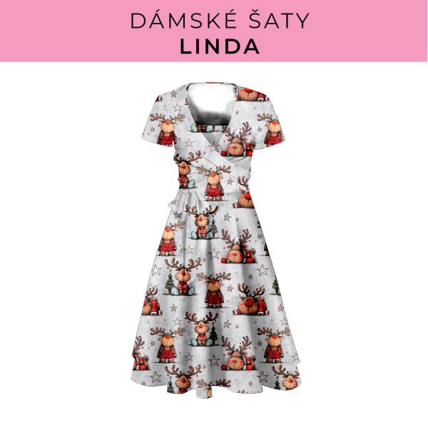 DÁMSKÝ střih - šaty Linda