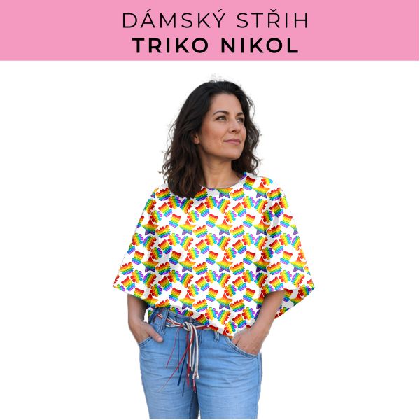 Dámský střih -  triko Nikol