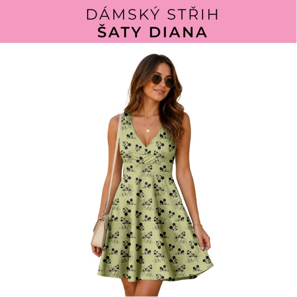 Dámský střih - šaty Diana