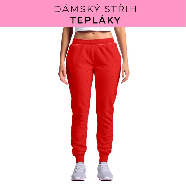 DÁMSKÝ střih - tepláky