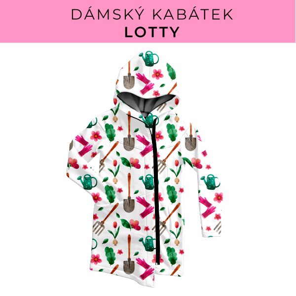 DÁMSKÝ střih - Kabátek Lotty