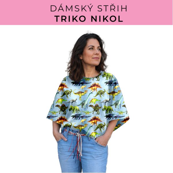 Dámský střih -  triko Nikol