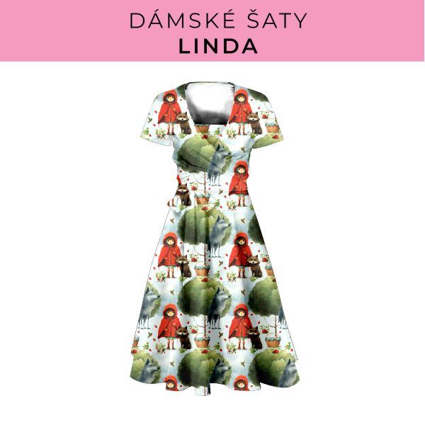DÁMSKÝ střih - šaty Linda