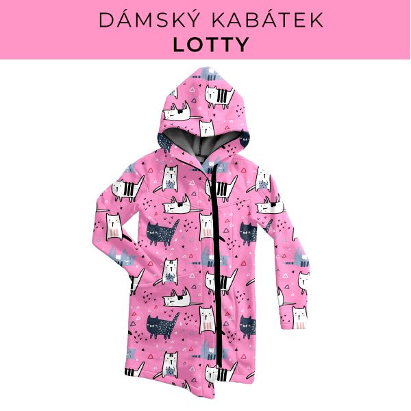 DÁMSKÝ střih - Kabátek Lotty