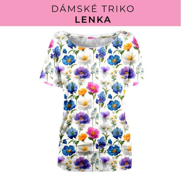 DÁMSKÝ střih - Triko Lenka