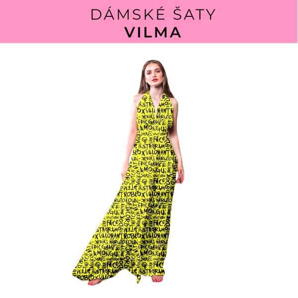 DÁMSKÝ střih - šaty Vilma