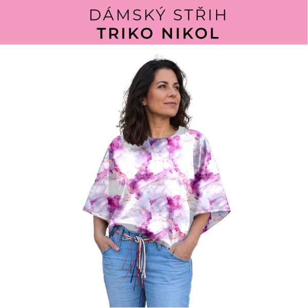 Dámský střih -  triko Nikol