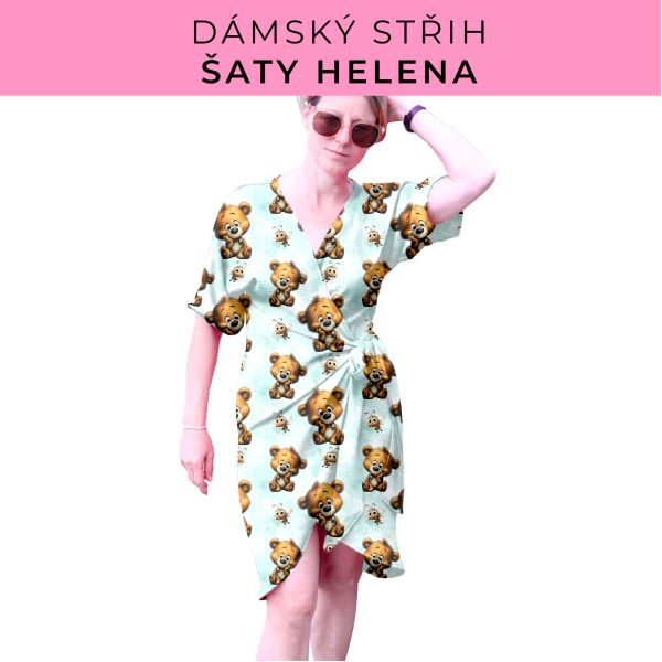 Dámský střih na šaty  Helena