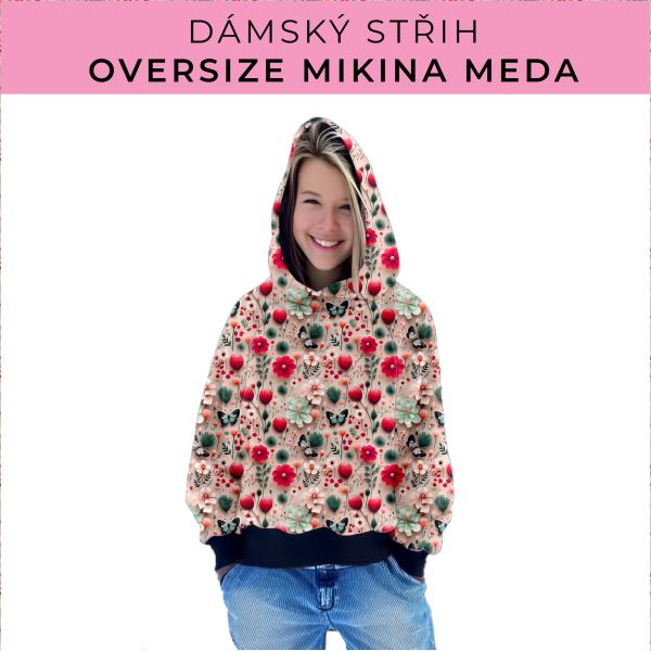 Dámský střih - mikina Meda