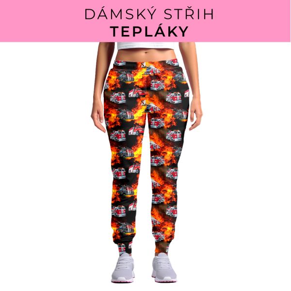 DÁMSKÝ střih - tepláky