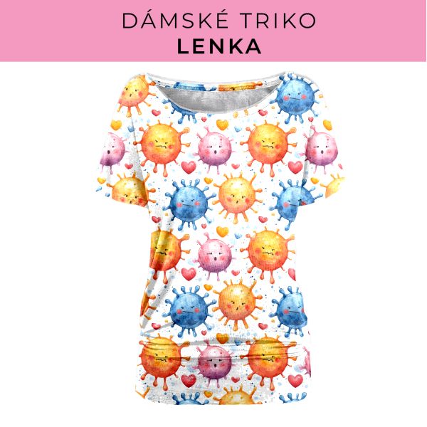 DÁMSKÝ střih - Triko Lenka