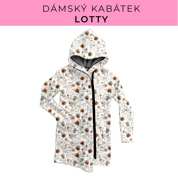 DÁMSKÝ střih - Kabátek Lotty