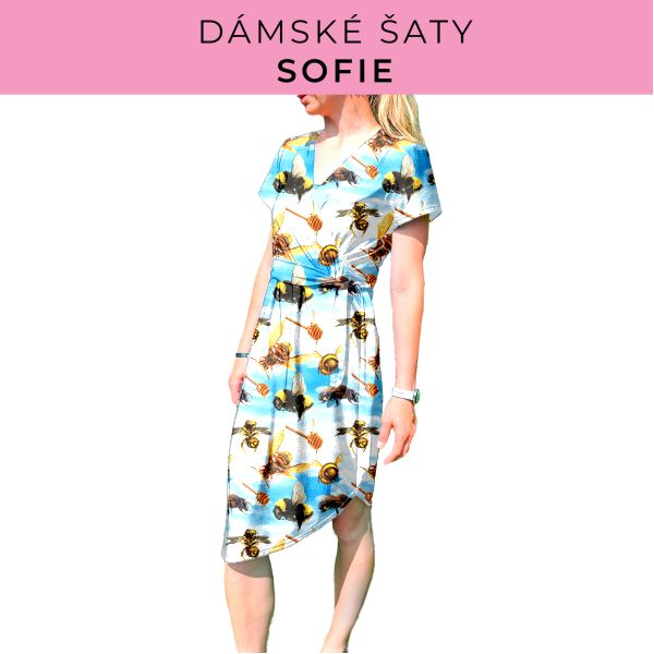 DÁMSKÝ střih - šaty Sofie