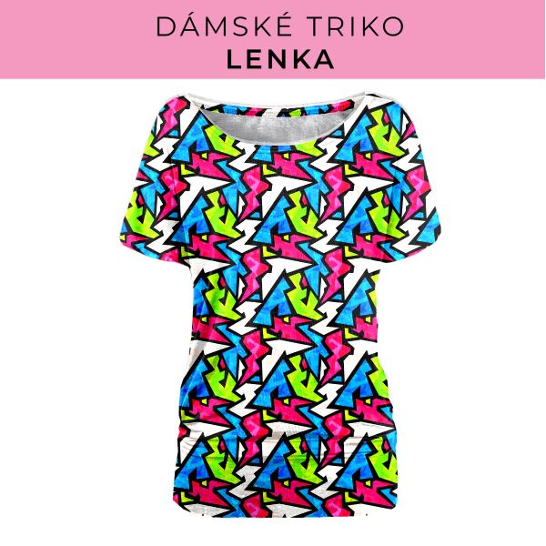DÁMSKÝ střih - Triko Lenka