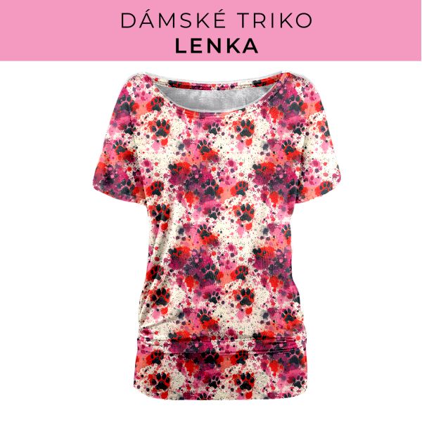 DÁMSKÝ střih - Triko Lenka