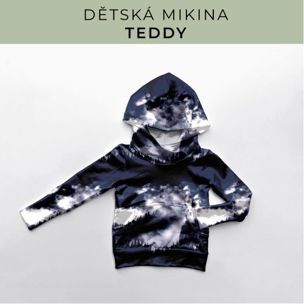 DĚTSKÝ střih - Mikina Teddy