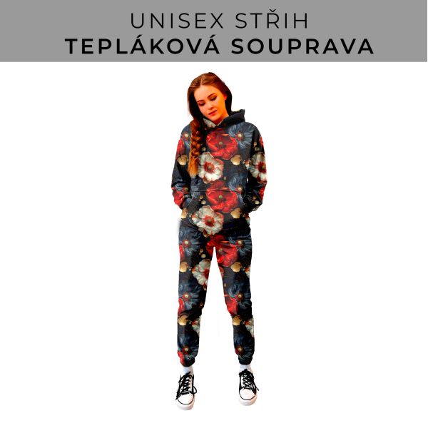 DÁMSKÝ střih - SET mikina a tepláky 