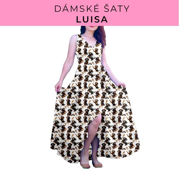 DÁMSKÝ střih - šaty Luisa