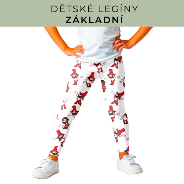 DĚTSKÝ střih - legíny základní