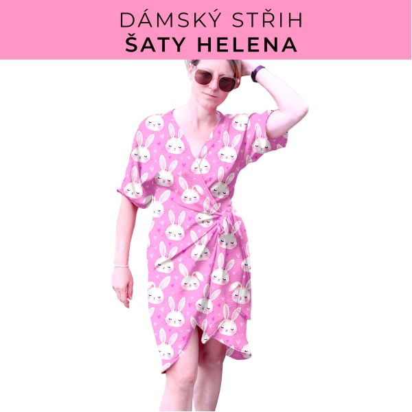 Dámský střih na šaty  Helena