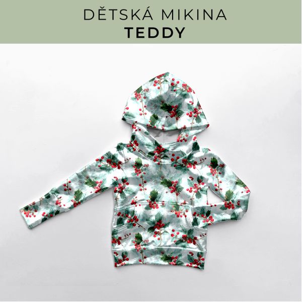 DĚTSKÝ střih - Mikina Teddy