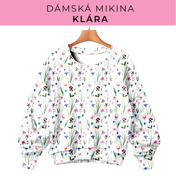 DÁMSKÝ střih - mikina Klára