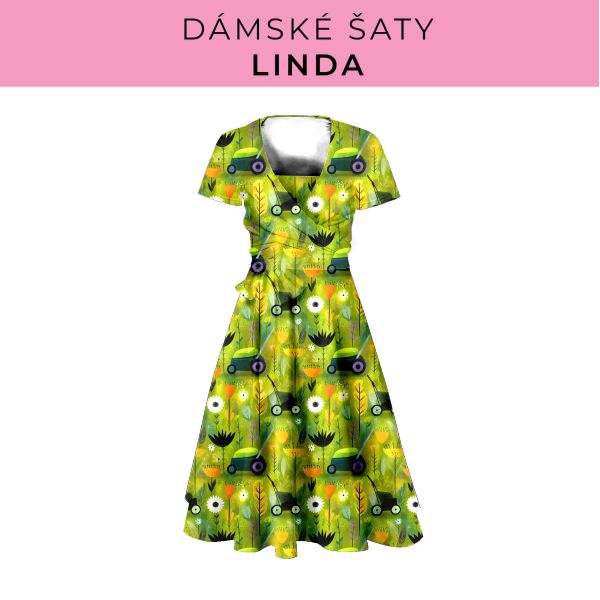 DÁMSKÝ střih - šaty Linda