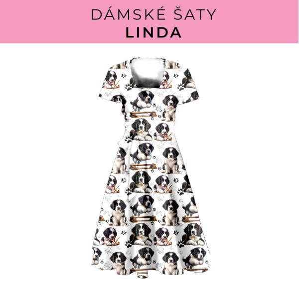 DÁMSKÝ střih - šaty Linda