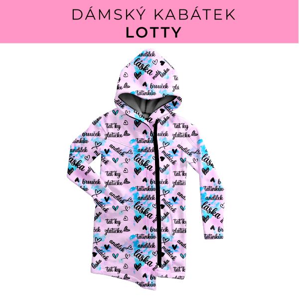 DÁMSKÝ střih - Kabátek Lotty