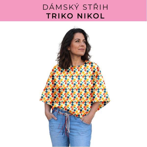 Dámský střih -  triko Nikol