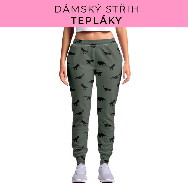 DÁMSKÝ střih - tepláky