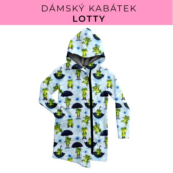 DÁMSKÝ střih - Kabátek Lotty
