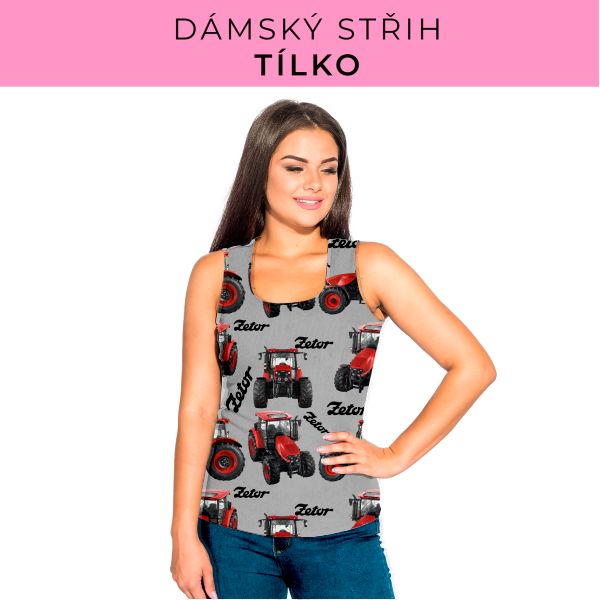 DÁMSKÝ střih - Tílko a kalhoty 